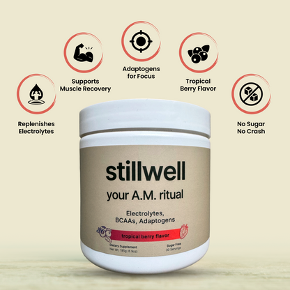 Stillwell Electrolytes, BCAAS, Adaptogens